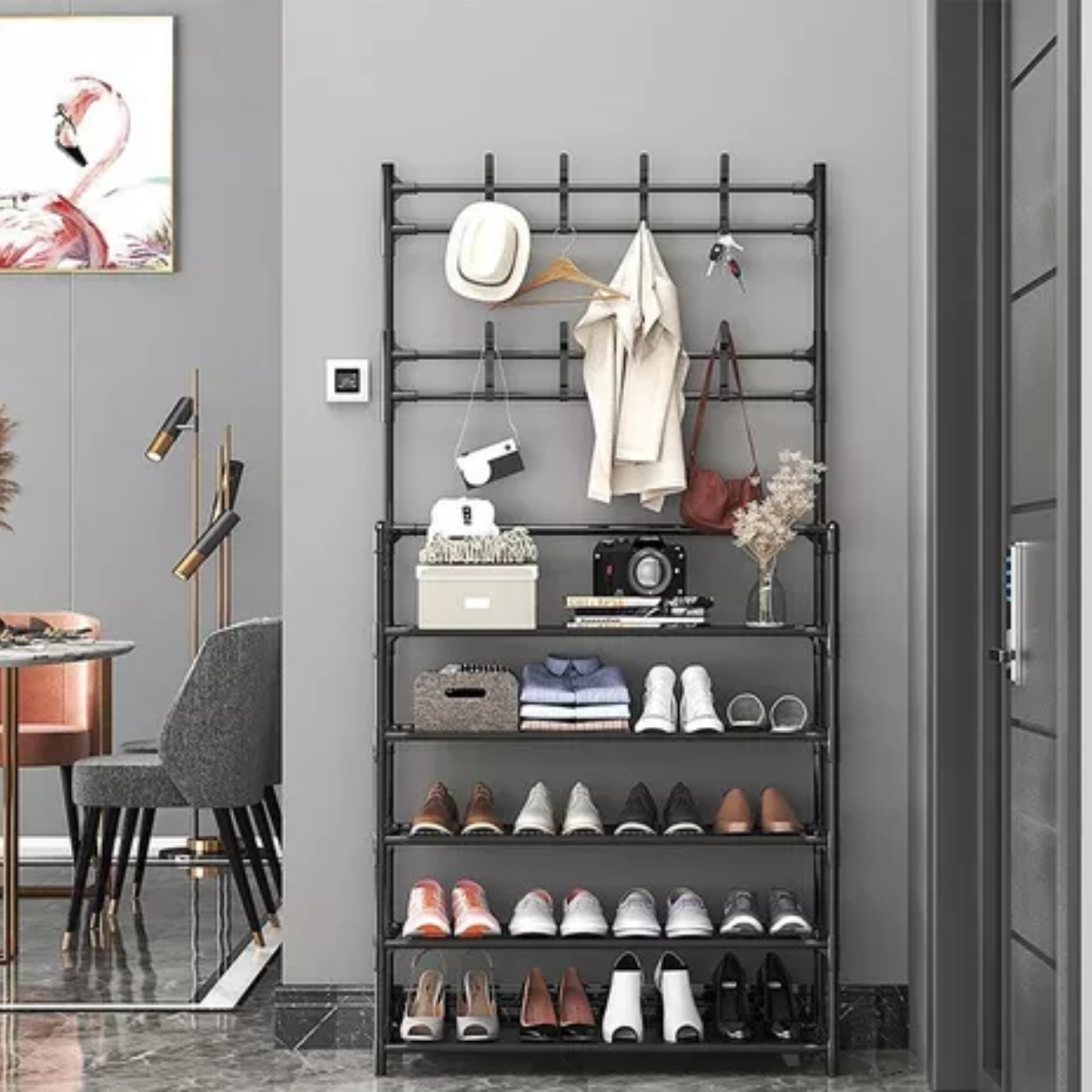 Armario Perchero 5 en 1